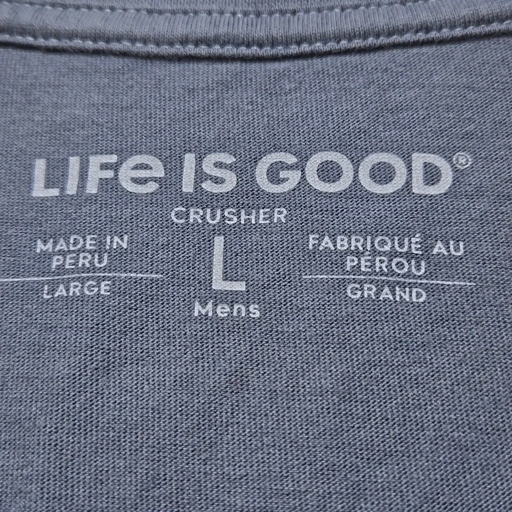 Life Is Good King Of The Grill Men's Crusher Short Sleeve Tee